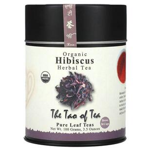 The Tao of Tea,Organic Hibiscus Herbal Tea, Caffeine free, 3