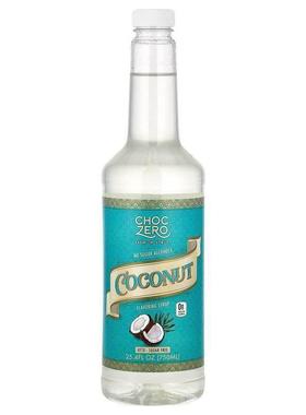 ChocZero,Premium Syrup, Coconut, Sugar Free, 25.4 fl oz (750