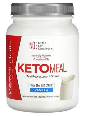 KetoMeal, Meal Replacement Shake, Chocolate