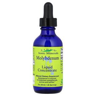 Eidon矿物质补充剂，钼，浓缩液体，200毫克，2盎司（60毫升）