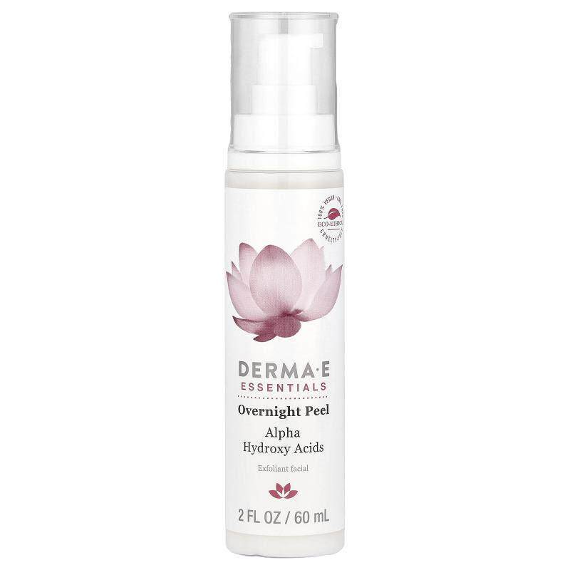 DERMA E,睡眠面膜,面部去角质,2盎司(60毫升)