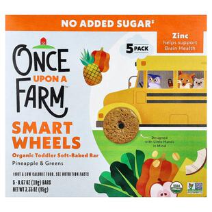 Once Upon A Farm,Smart Wheels, Organic Toddler Soft-Baked Ba