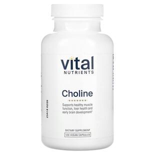 Vital Nutrients,Choline, 120 Vegan Capsules