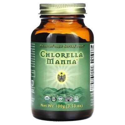 HealthForce Superfoods,Chlorella Manna, 3.53 oz (100 g)