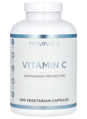 Revive MD Supplement Company LLC,维生素 C，200 粒素食胶囊