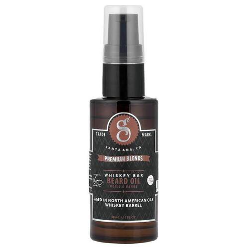 Suavecito,Premium Blends Beard Oil, Whiskey Bar, 1 fl oz (30