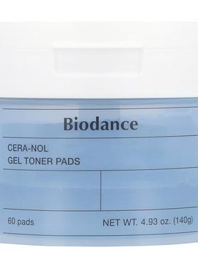 Biodance,Cera-Nol 凝胶爽肤水棉片，60 片，4.93 盎司（140 克）