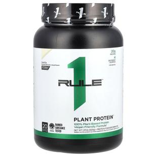 Rule One Proteins,Plant Protein Powder Drink Mix, Vanilla, 1