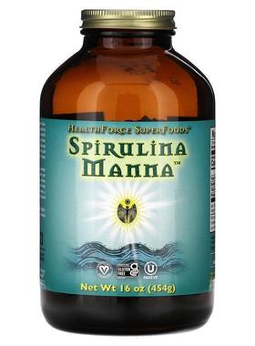 HealthForce Superfoods,甘露螺旋藻提取物蛋白质粉，1磅（453.5