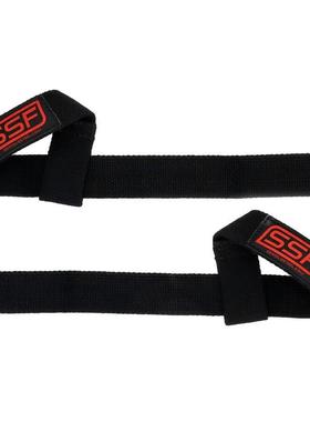 Serious Steel Fitness,黑色举重护腕带，1 对