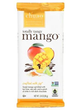 Chuao Chocolatier,Dark Chocolate Bar, Totally Tangy Mango™,