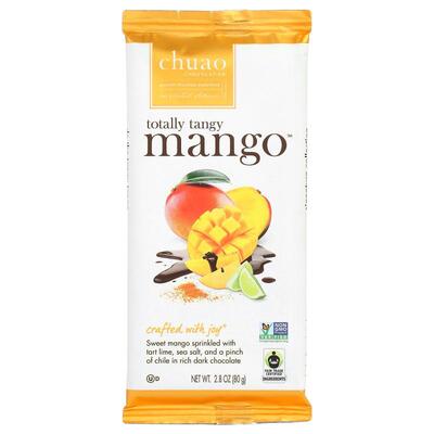 Chuao Chocolatier,Dark Chocolate Bar, Totally Tangy Mango™,