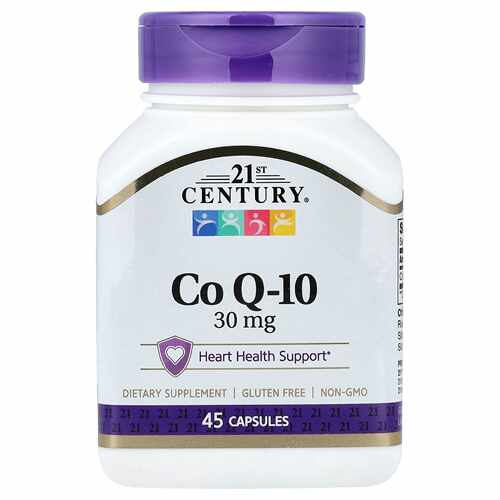 21st Century/21世纪辅酶Q-10辅酶 Q10（泛醌）三餐之间温和相伴
