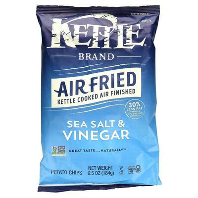 Kettle Foods,Air Fried Potato Chips, Sea Salt &amp;amp;a