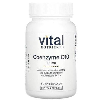 Vital Nutrients辅酶Q10高含量健康脑血管