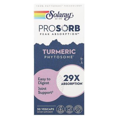 Solaray,Turmeric Phytosome, 30 Vegcaps
