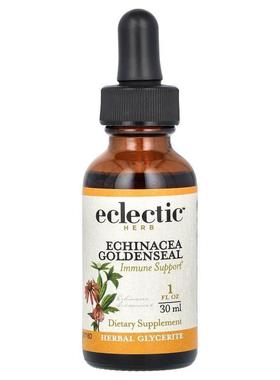 Eclectic Institute,Herb, Echinacea Goldenseal, 1 fl oz (30 m