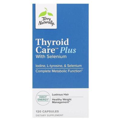 Terry Naturally,Thyroid Care Plus with Selenium, 120 Capsule