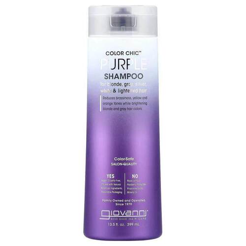 乔凡尼,Color Chic™, Purple Shampoo , 13.5 fl oz (399 ml)