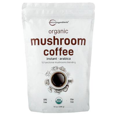 Micro Ingredients,Organic Mushroom Coffee, Arabica, Instant,