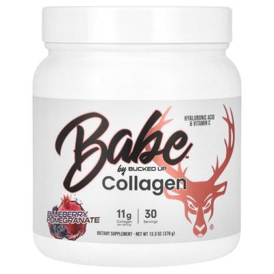Bucked Up,Babe, Collagen, Blueberry Pomegranate, 13.3 oz (37