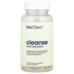 Her 混合草本肠道消化支持胶囊 Own水飞蓟膳食补剂益生元