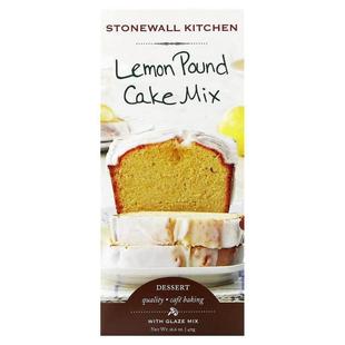 Pound Cake Mix Stonewall Glaze Lemon with 16.6 Kitchen