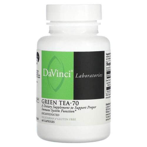 DaVinci Laboratories of Vermont,L茶氨酸,无咖啡因,60素食胶囊