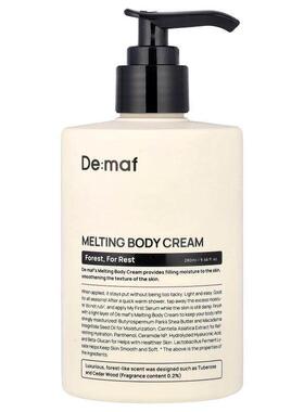 DE:MAF,Forest, For Rest, Melting Body Cream, 9.46 fl oz (280