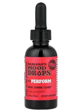 巴宁,Mood Drops™, To Perform, 1.5 fl oz (45 ml)
