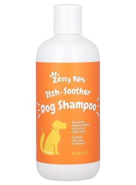 Zesty Paws,Itch-Soother Dog Shampoo, All Ages, 16 fl oz