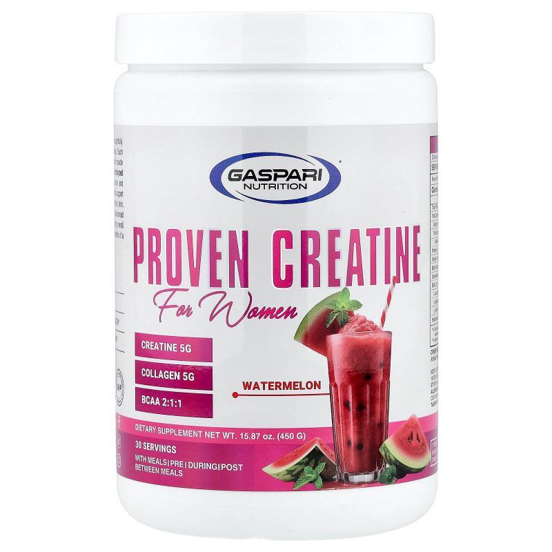 Gaspari Nutrition,Proven Creatine For Women, Watermelon, 15.图片