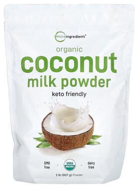 Micro Ingredients,Organic Coconut Milk Powder, 2 lb (907 g)