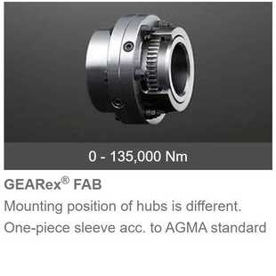 联轴器 KTR GEAREX FA10 60冠状齿式