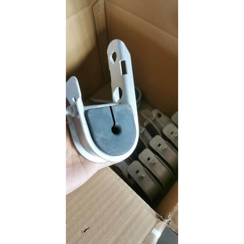 定制8字缆光缆悬垂线夹悬垂夹具吊线悬垂自承式光缆金具j型挂钩