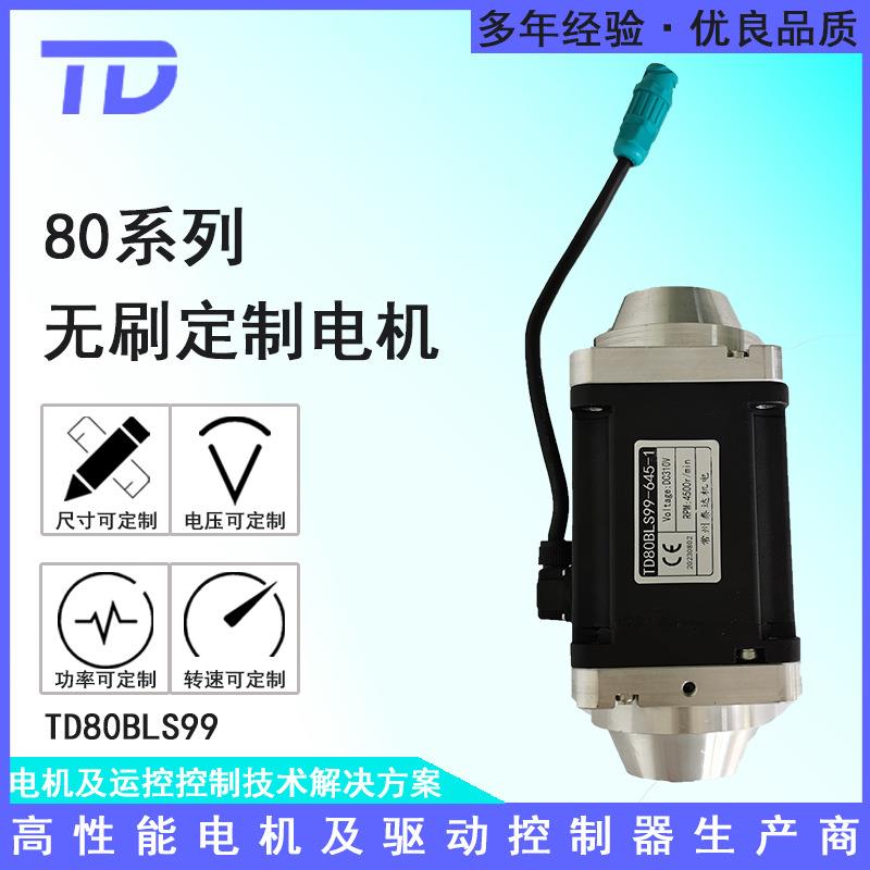 TD80BLS99直流无刷伺服无刷电机自动化研磨抛光去毛刺倒角机电机