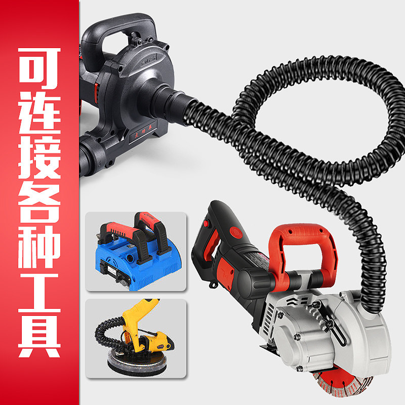 大功率工业除尘器开槽机吸尘器木工台锯刨墙机打磨机布袋吹吸两用