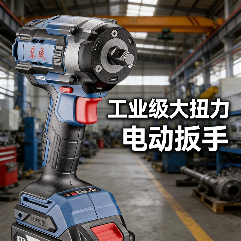 DCPB598E无刷电动扳手充电锂电扳手大扭力汽修架子工冲击风炮东成