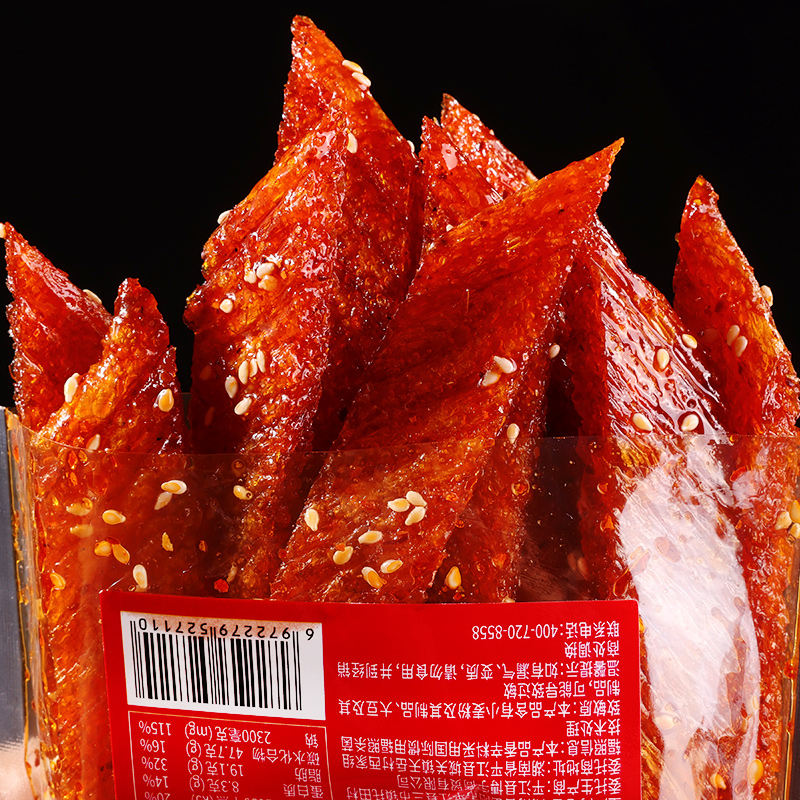 馋小乖手撕素羊排辣条8090儿时经典怀旧零食小吃麻辣面筋休闲食品