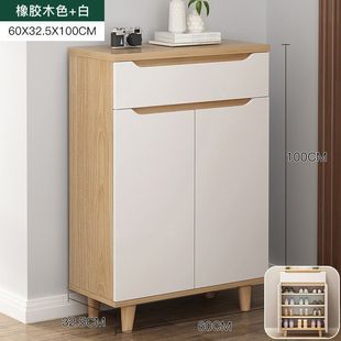 柜大容量门口鞋 鞋 柜省空间收纳隔断多层玄关柜门厅储物柜一体超薄