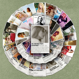 100张Taylor Swift泰勒海报小贴画高清明星周边装饰防水滑板吉他奶茶杯iPad手账本水杯行李箱贴纸