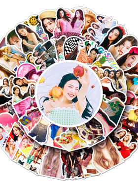 贴纸redvevet防水装饰加厚女团