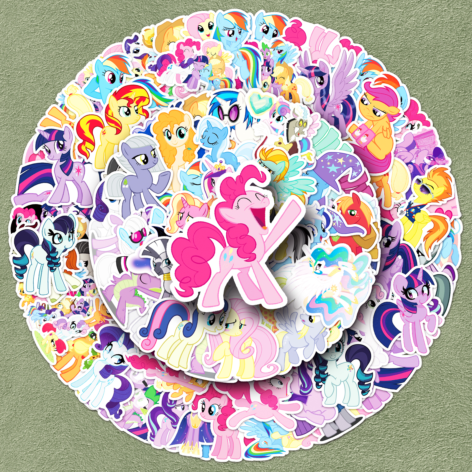 103张小马宝莉动画片贴纸可爱