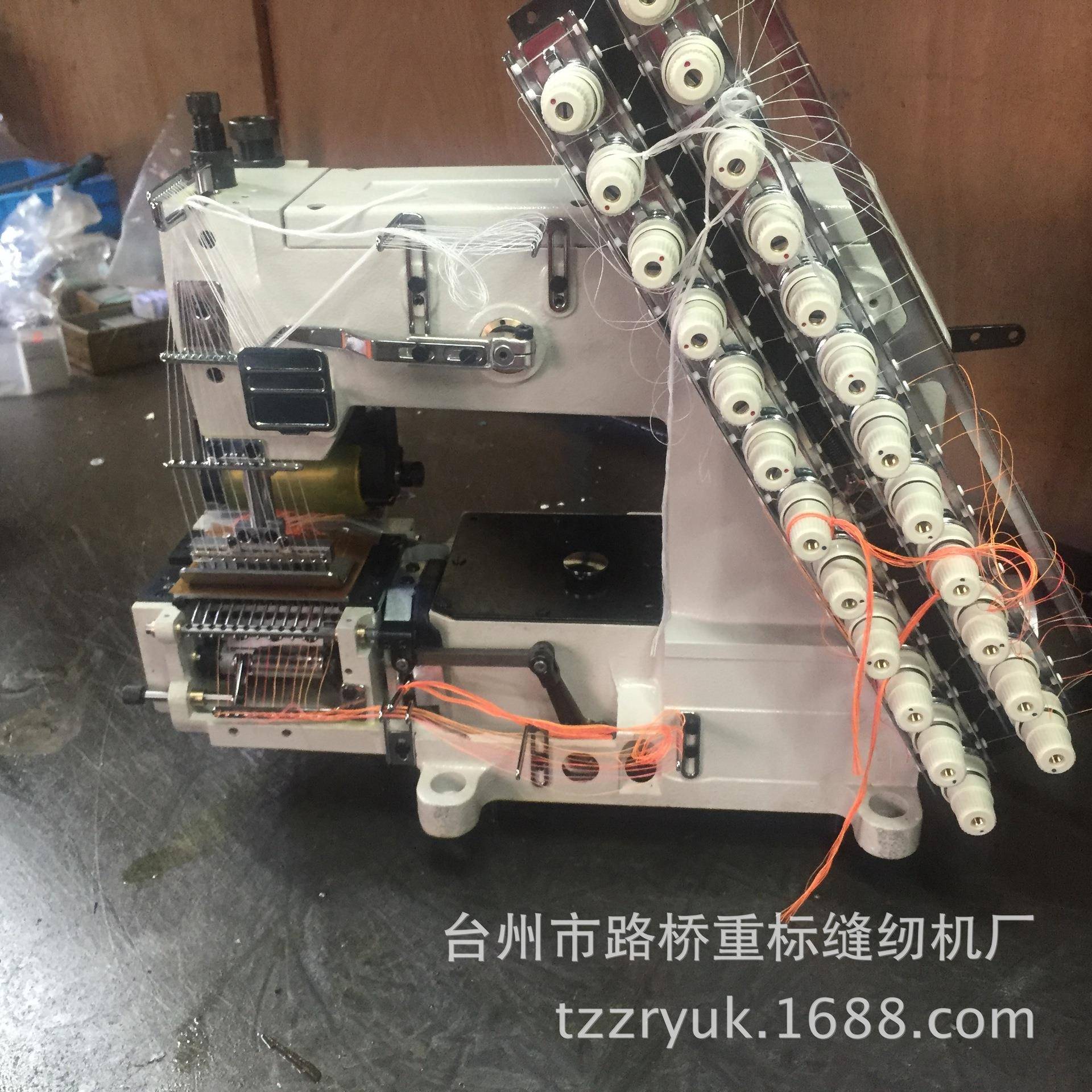 厂家直销1412PSM多针机橡筋打揽机拉腰多种花样工业缝纫机