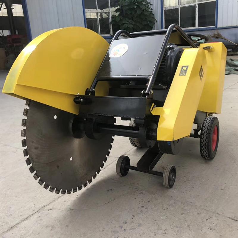 马路切割机1.2米深1米深柴油电动切割机多型号选购动力足马切