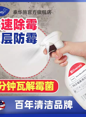 Diversey泰华施特洁霉菌清洁剂去霉斑清洁剂除霉剂去霉斑霉菌墙体