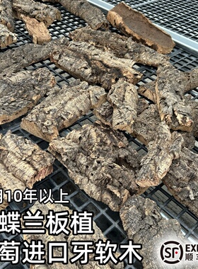 【兰之星】【进口葡萄牙软木树皮】真树皮板植蝴蝶兰挂壁种植绑绳