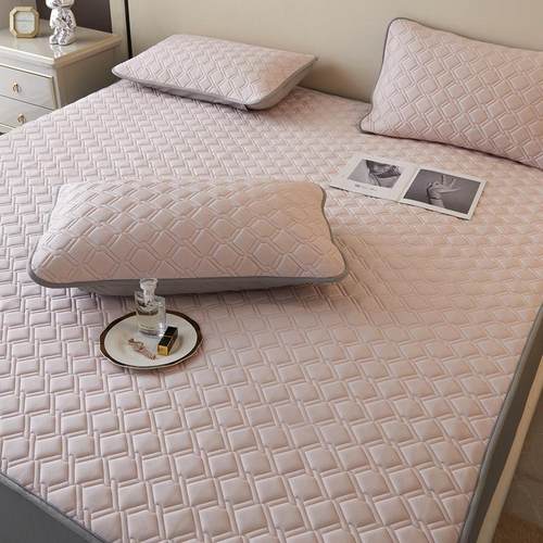 高端夏季乳胶凉席三件套可水洗空调凉席床笠款1.2m/1.5m1.8米2.0m