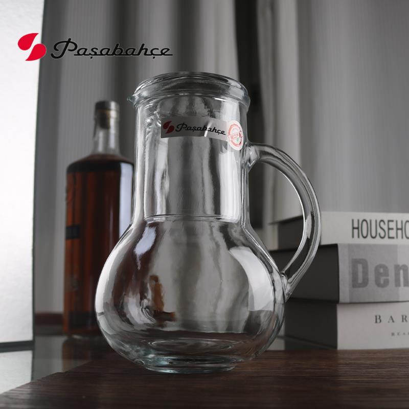 土耳其进口帕莎帕琦玻璃冷水壶大号冷水冷饮果汁大水壶圆形杯壶