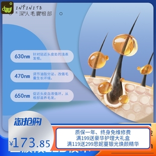 红光护发帽子控油护发毛囊护理护养发密发育发健发护发帽